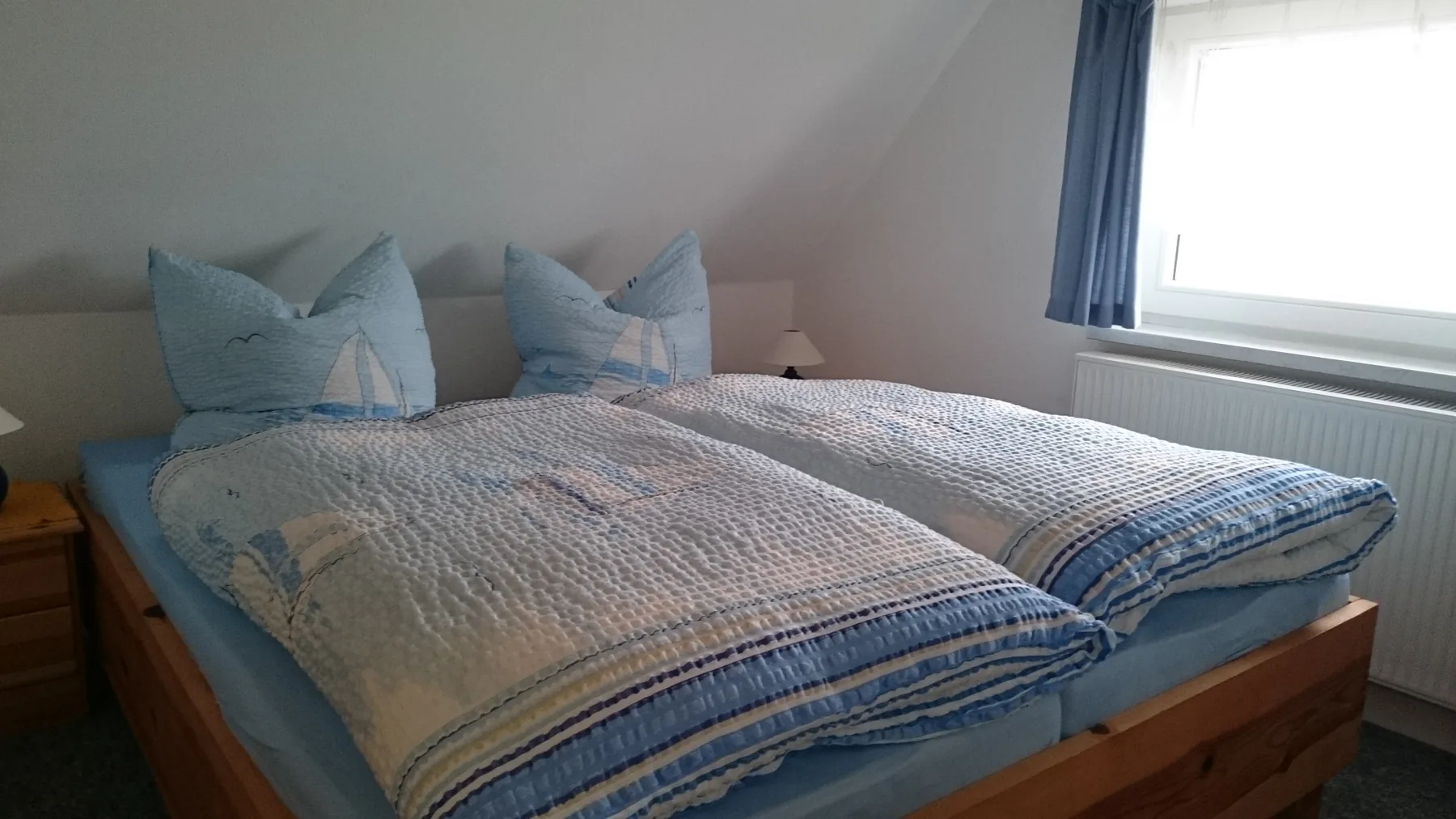 Weiteres Schlafzimmer einer Unterkunft auf Hiddensee