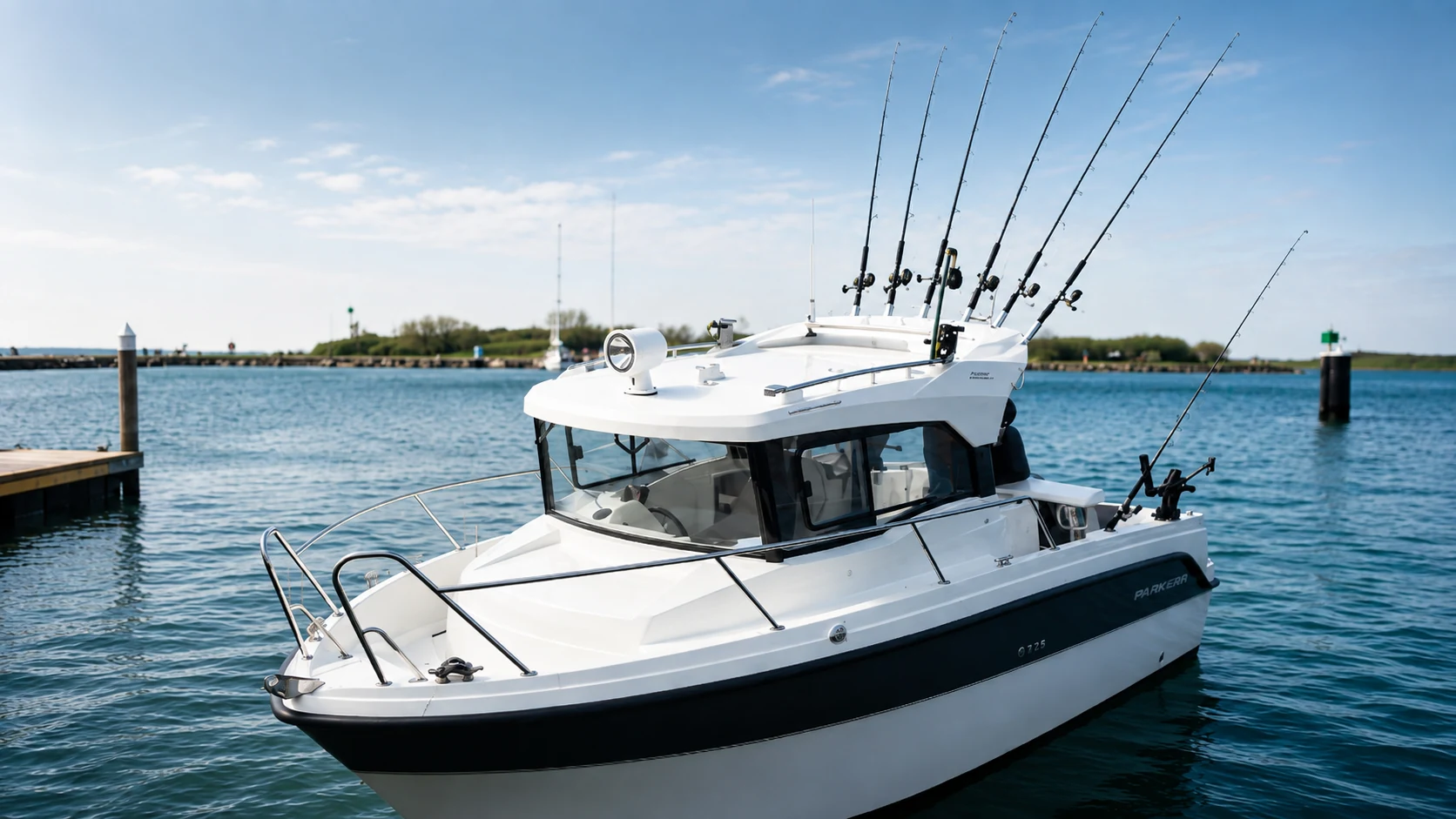 Parker Pilothouse 660 als Guidingboot von Ostseeangeln Hiddensee